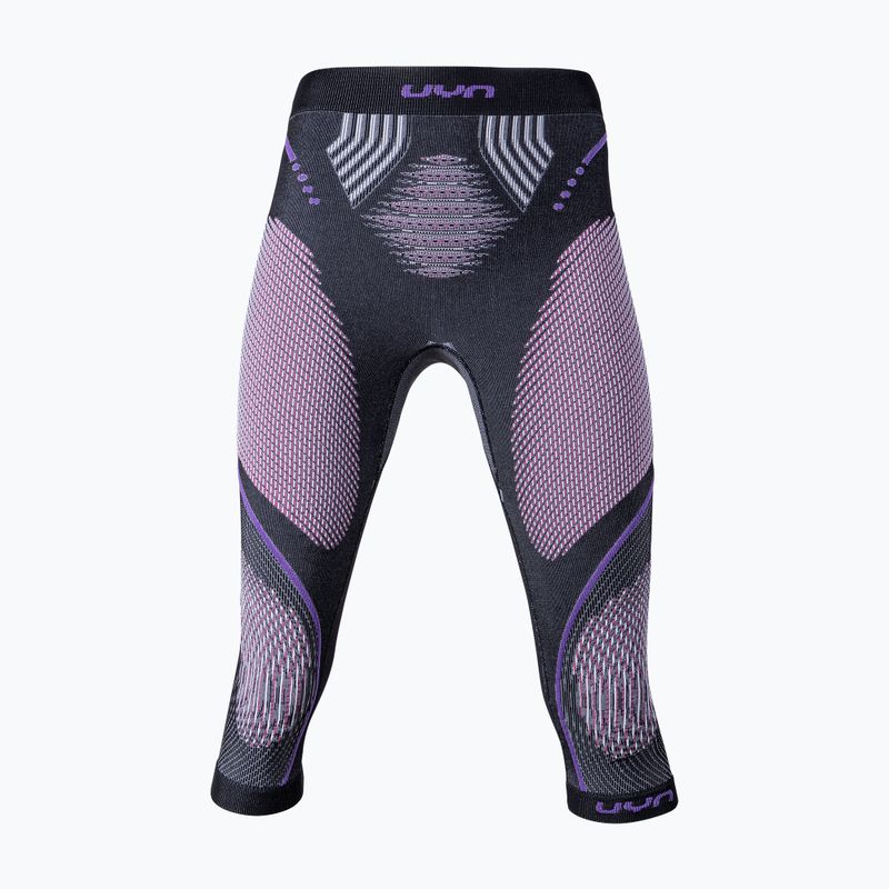Термоактивни панталони за жени UYN Evolutyon UW Medium anthracite melange/raspberry/purple 5