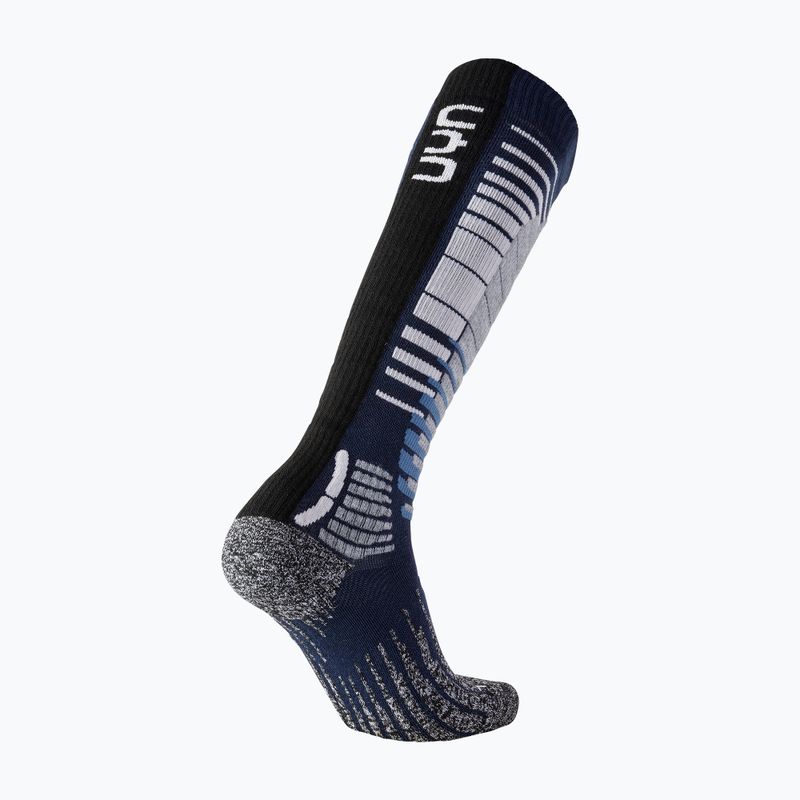Мъжки чорапи за сноуборд UYN Ski Snowboard dark blue/grey melange 5