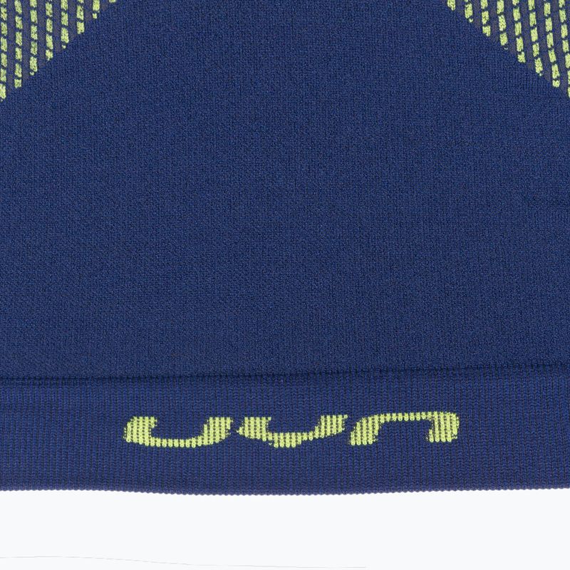 Мъжки термален суитшърт UYN Resilyon UW Shirt Round Neck dark blue/yellow 5
