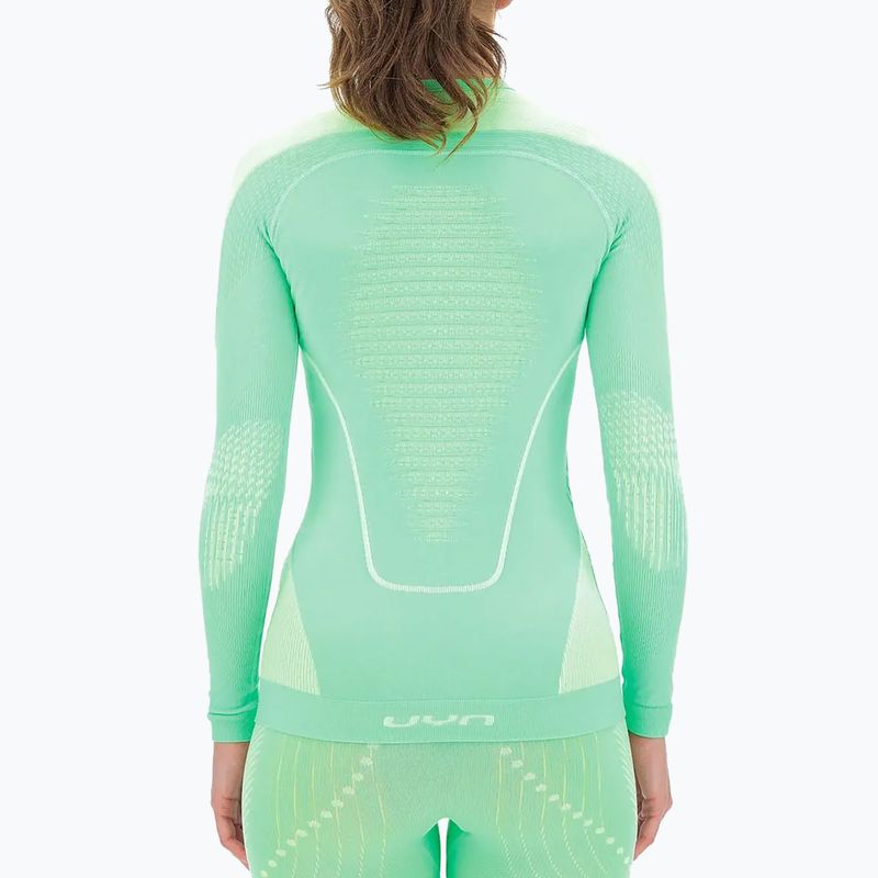 Дамска термоактивна блуза UYN Evolutyon UW Shirt light green/white/white 3
