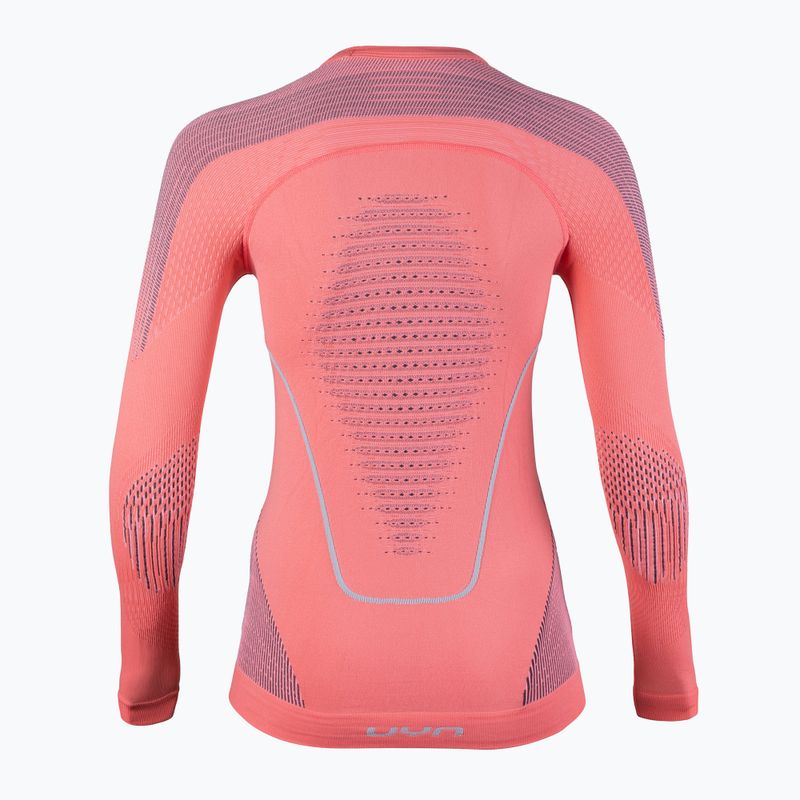 Дамска термоактивна блуза UYN Evolutyon UW Shirt strawberry/ pink/ turquoise 2
