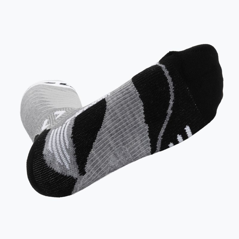 Дамски скоирски чорапи  Uyn Ski One Merino Socks grey melange/white 4