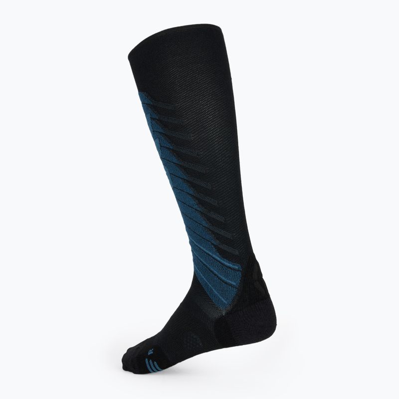 Мъжки скиорски чорапи UYN Ski One Biotech black/blue 2
