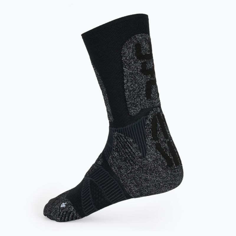 Мъжки скиорски чорапи UYN Ski Cross Country One Bio black/anthracite 2