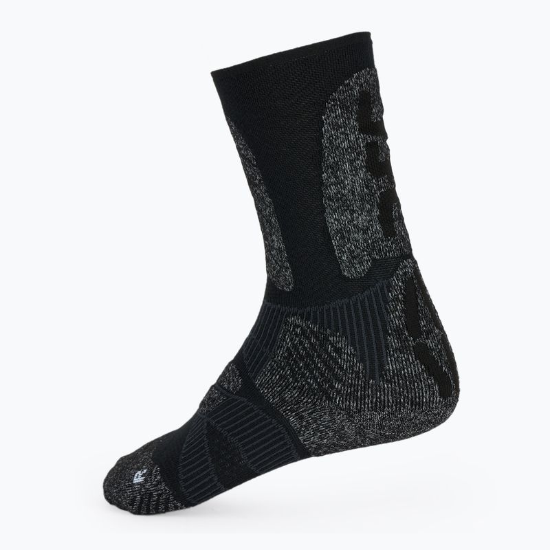 Дамски скиорски чорапи UYN Ski Cross Country One Bio black/anthracite 2