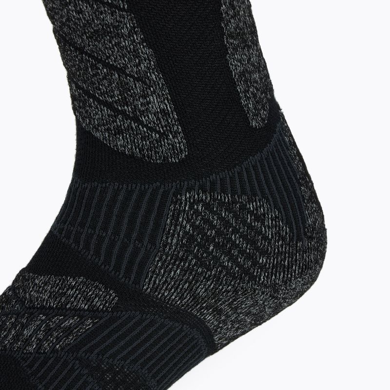 Дамски скиорски чорапи UYN Ski Cross Country One Bio black/anthracite 3