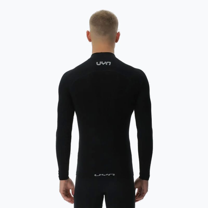 Мъжка термоактивна блуза UYN Elevatyon Biomorph LS Turtle Neck black 3