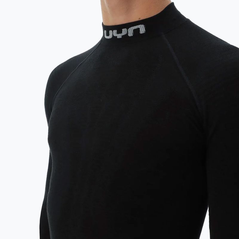 Мъжка термоактивна блуза UYN Elevatyon Biomorph LS Turtle Neck black 5