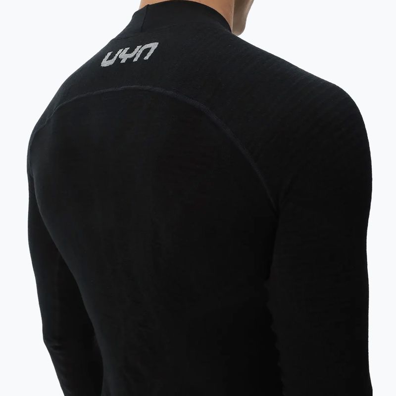 Мъжка термоактивна блуза UYN Elevatyon Biomorph LS Turtle Neck black 6