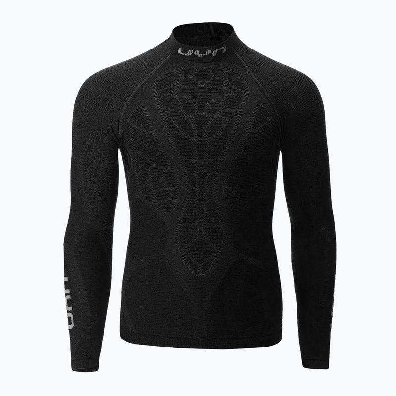 Мъжка термоактивна блуза UYN Elevatyon Biomorph LS Turtle Neck black 7