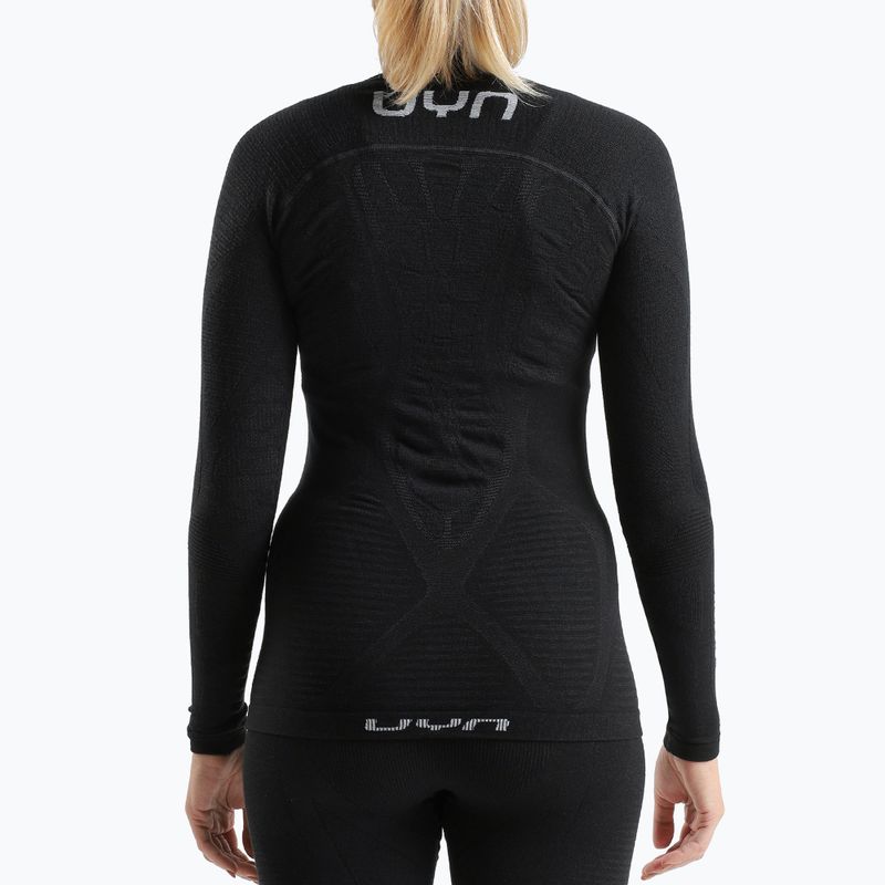 Дамска термоактивна блуза с дълъг ръкав UYN Elevation Biomorph Turtle Neck black 3