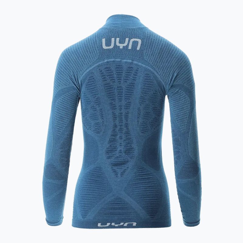 Дамска термоактивна блуза UYN Elevation Biomorph LS Turtle Neck blue atoll 8