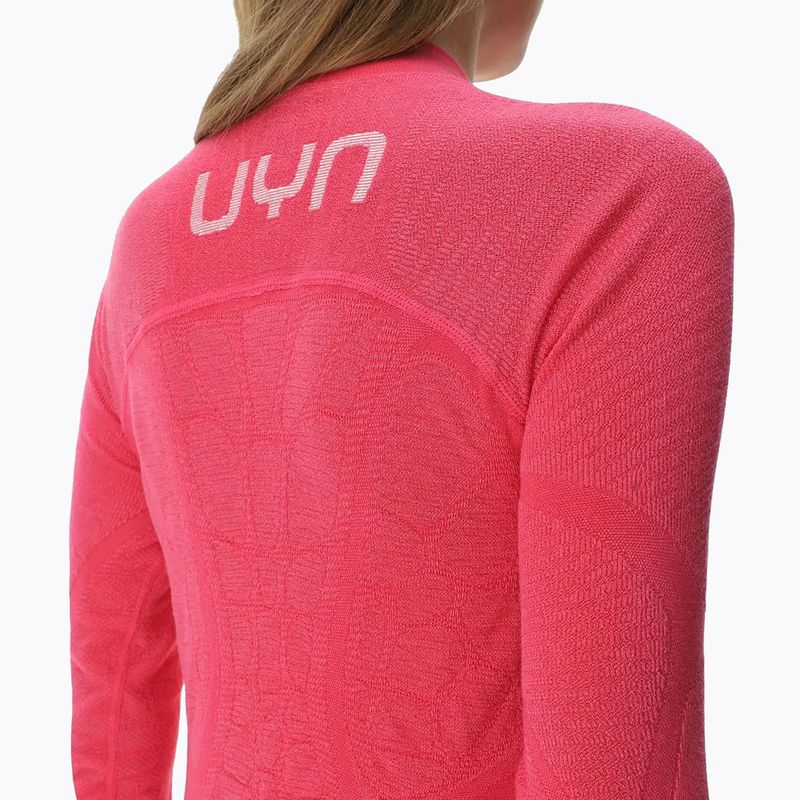 Дамска термо блуза с дълъг ръкав UYN Elevation Biomorph LS Turtle Neck pink yarrow 6