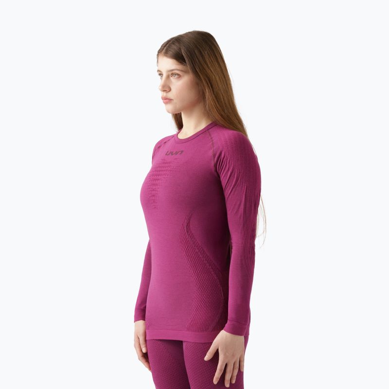 Дамска термоактивна блуза с дълъг ръкав UYN Evolutyon Biotech berry 5