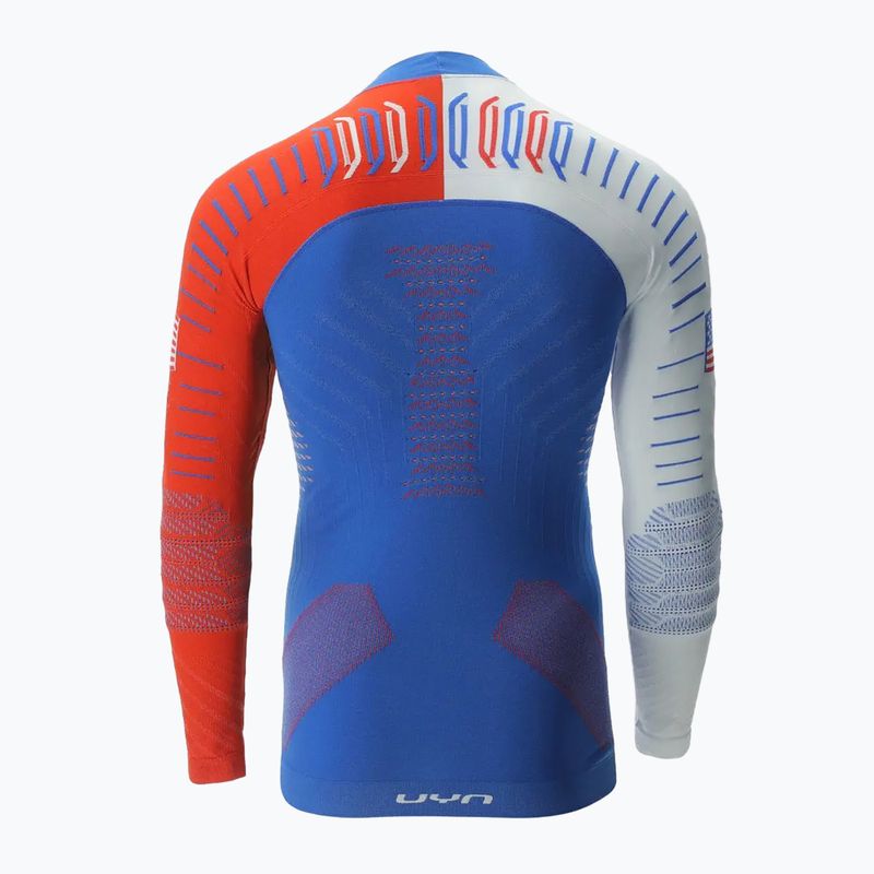 Мъжка термоактивна блуза UYN Natyon 3.0 USA Bode Miller LS Turtle Neck usa 2