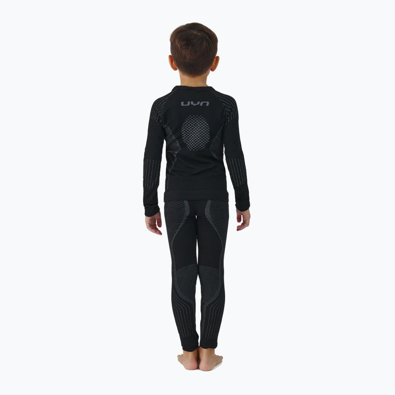 Комплект детско термо бельо UYN Junior Visyon 2.0 black 2