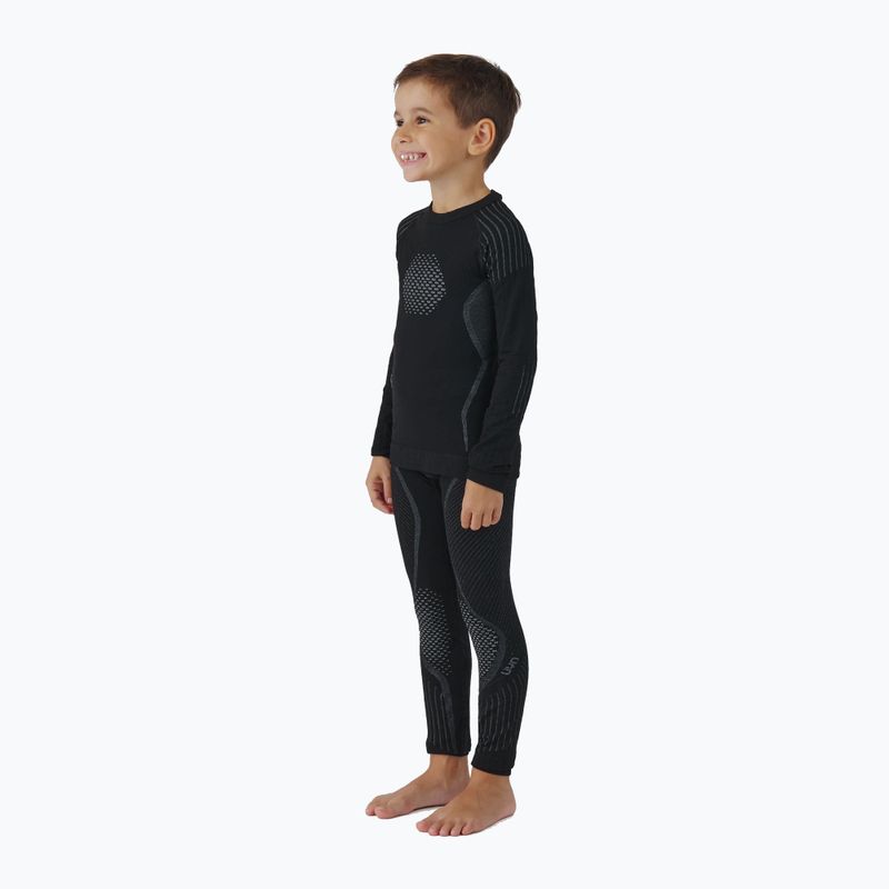 Комплект детско термо бельо UYN Junior Visyon 2.0 black 3