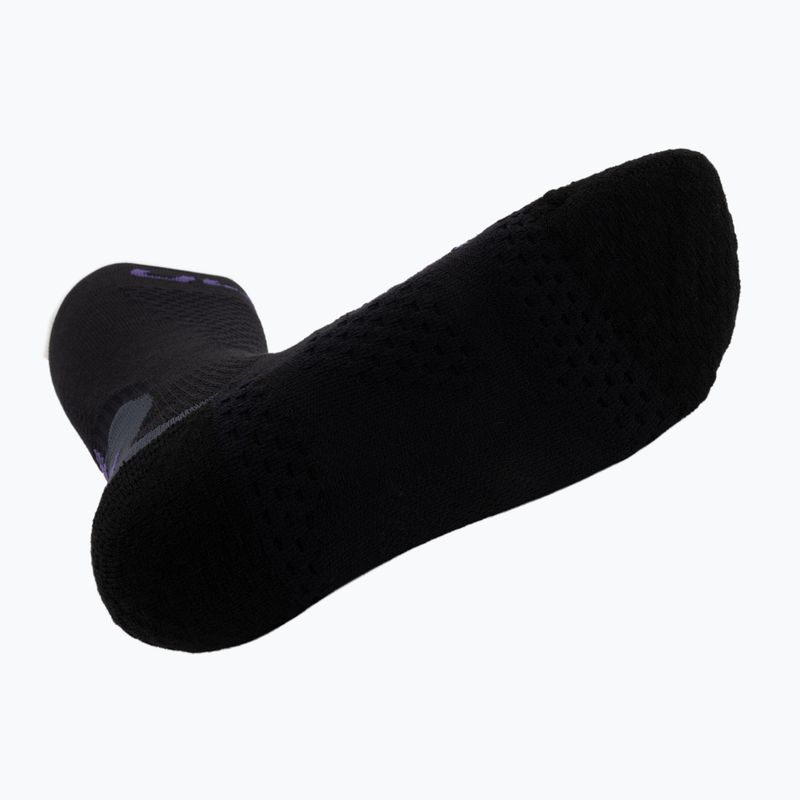 Дамски скоирски чорапи  UYN Ski One Alpine Merino Socks black/violet 4