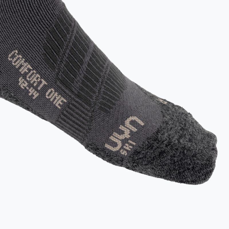 Мъжки скиорски чорапи UYN Ski One Comfort Fit grey/melange 3