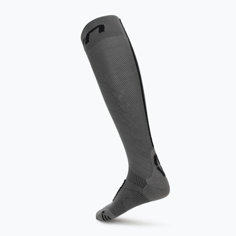 Мъжки скиорски чорапи Uyn Ski One Merino Socks grey/black 2