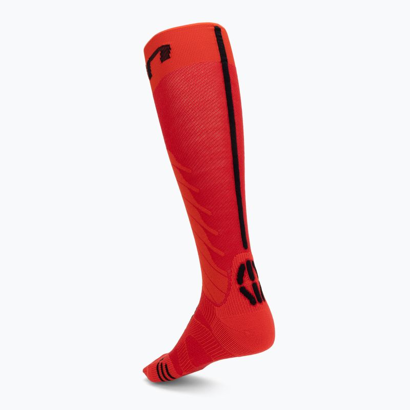 Мъжки скиорски чорапи Uyn Ski One Merino Socks red 2