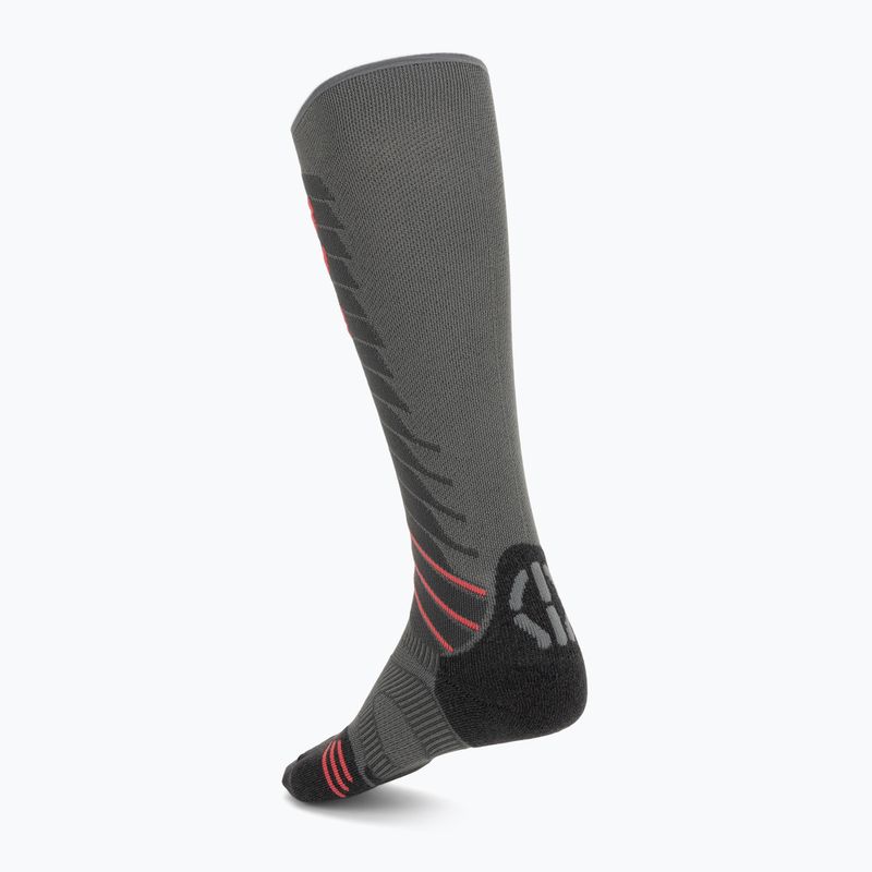 Дамски скоирски чорапи  UYN Ski Evo Race One grey/pink 2
