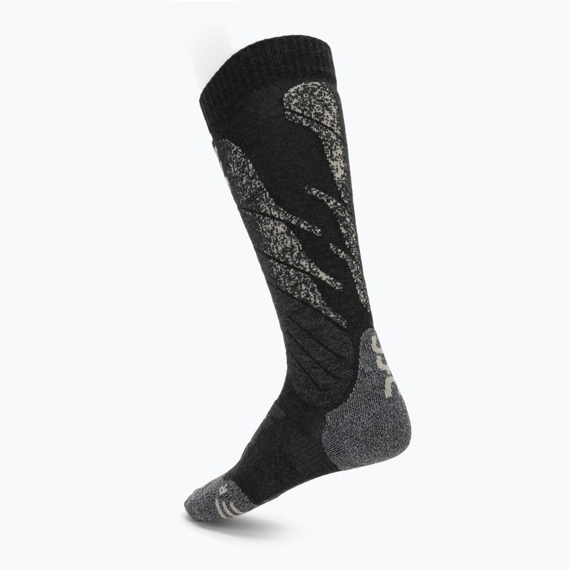 Дамски скоирски чорапи  UYN Ski All Mountain Socks anthracite/grey 2