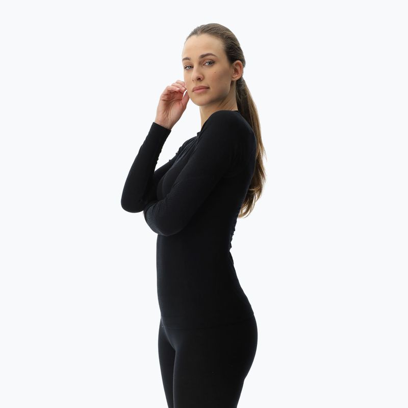 Дамски термоактивен суитшърт UYN Fusyon Biotech np black 4