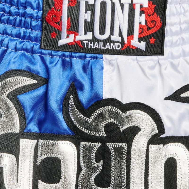 Мъжки шорти за тренировка LEONE 1947 Siam Thai blue/white 6