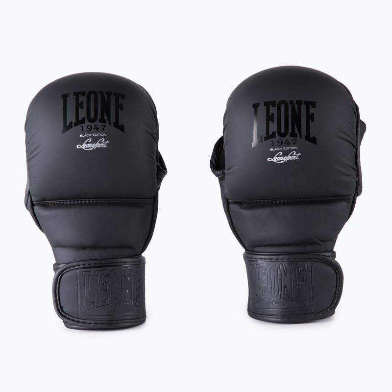 Leone 1947 Black Edition ММА граплинг ръкавици черни GP1213