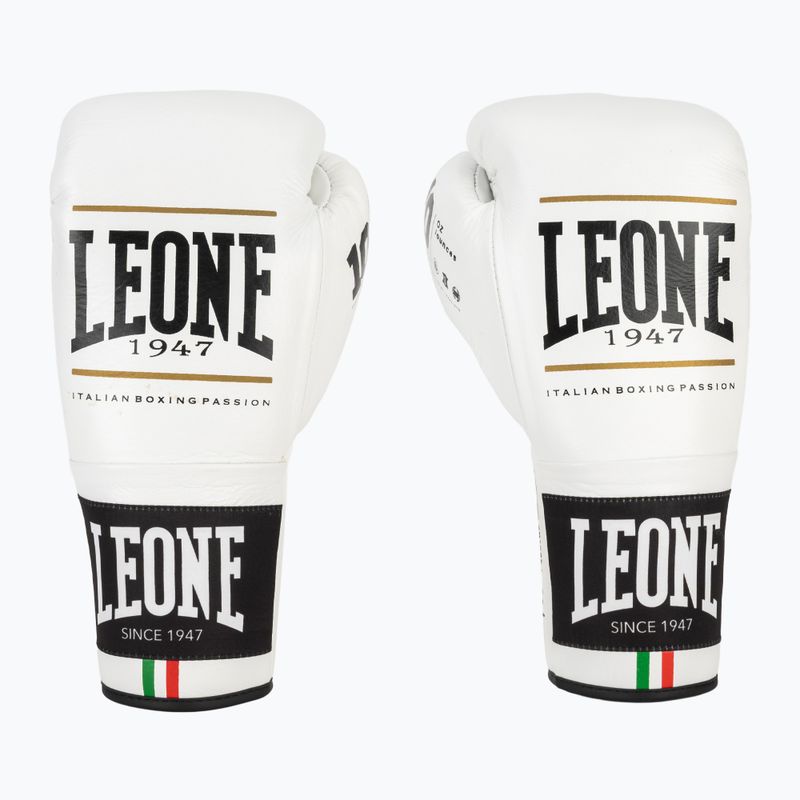 Боксови ръкавици LEONE 1947 Shock Plus бели 2