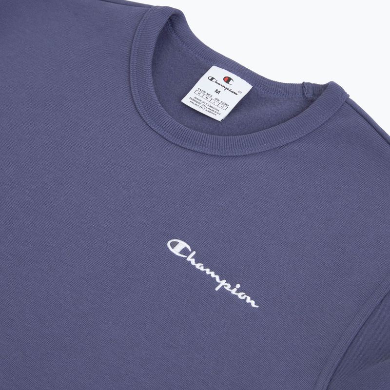 Мъжки суитшърт Champion 221792 Crewneck Sweatshirt blue 3