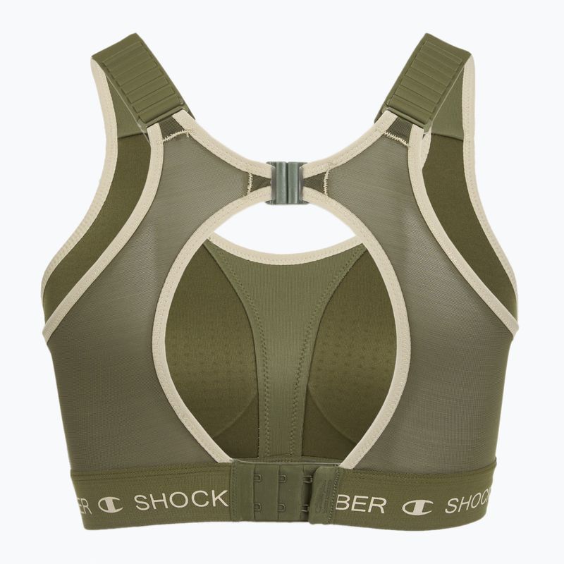 Спортен сутиен Shock Absorber Ultimate Run Bra Padded khaki 2