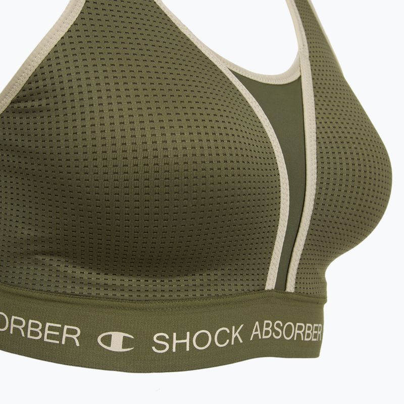 Спортен сутиен Shock Absorber Ultimate Run Bra Padded khaki 3