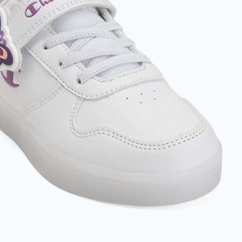 Детски обувки Champion GLW G PS Low Cut white/purple 7