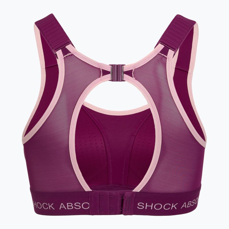 Спортен сутиен Shock Absorber Ultimate Run Bra Padded deep purple 2