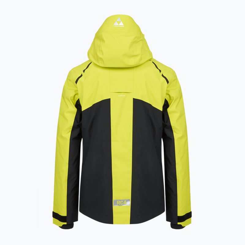 Мъжко скиорско яке Fischer RC4 fisher yellow 2