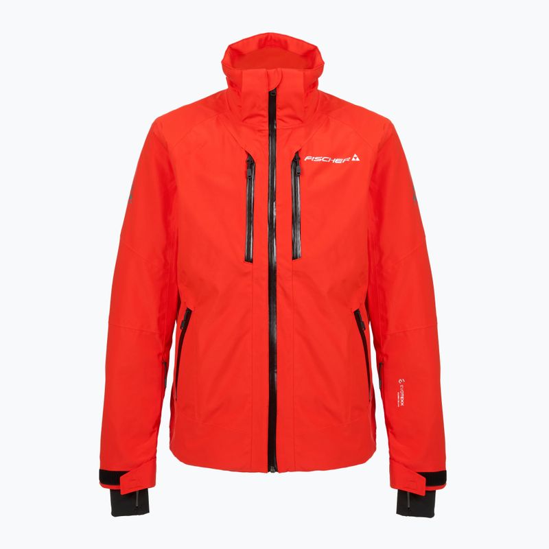 Мъжко скиорско яке Fischer Thor red 6