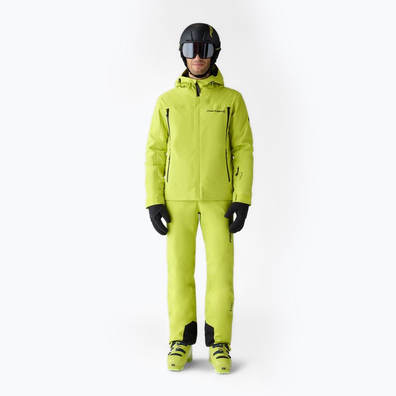 Мъжко скиорско яке Fischer Rush Jacket fischer yellow 2
