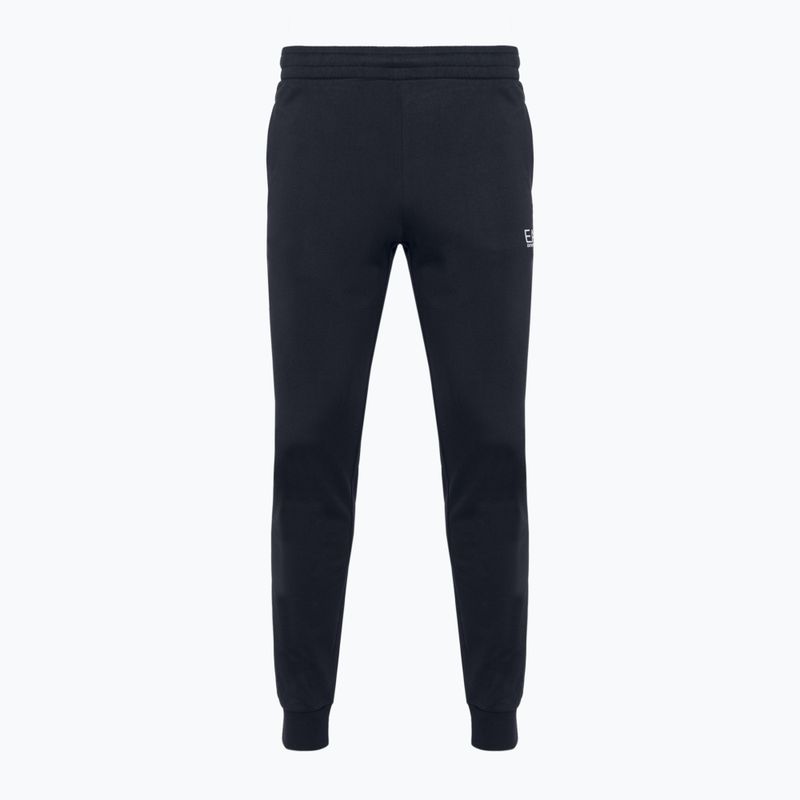Мъжки панталони EA7 Emporio Armani Train Core ID Coft Slim night blue/silver logo
