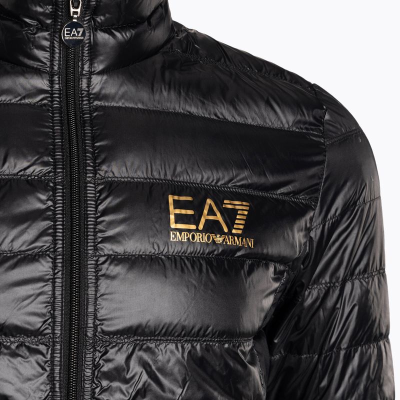 Мъжко яке EA7 Emporio Armani Train Core ID Down light black/logo gold 8