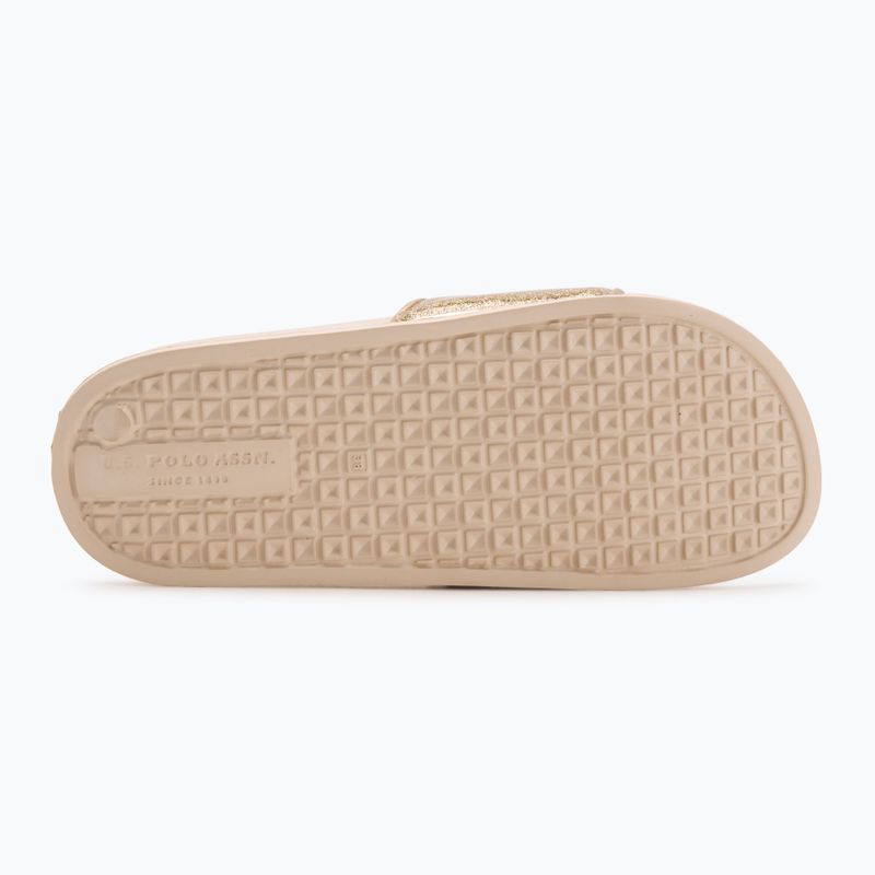 Дамски джапанки U.S. Polo Assn. IVY002A gold 4