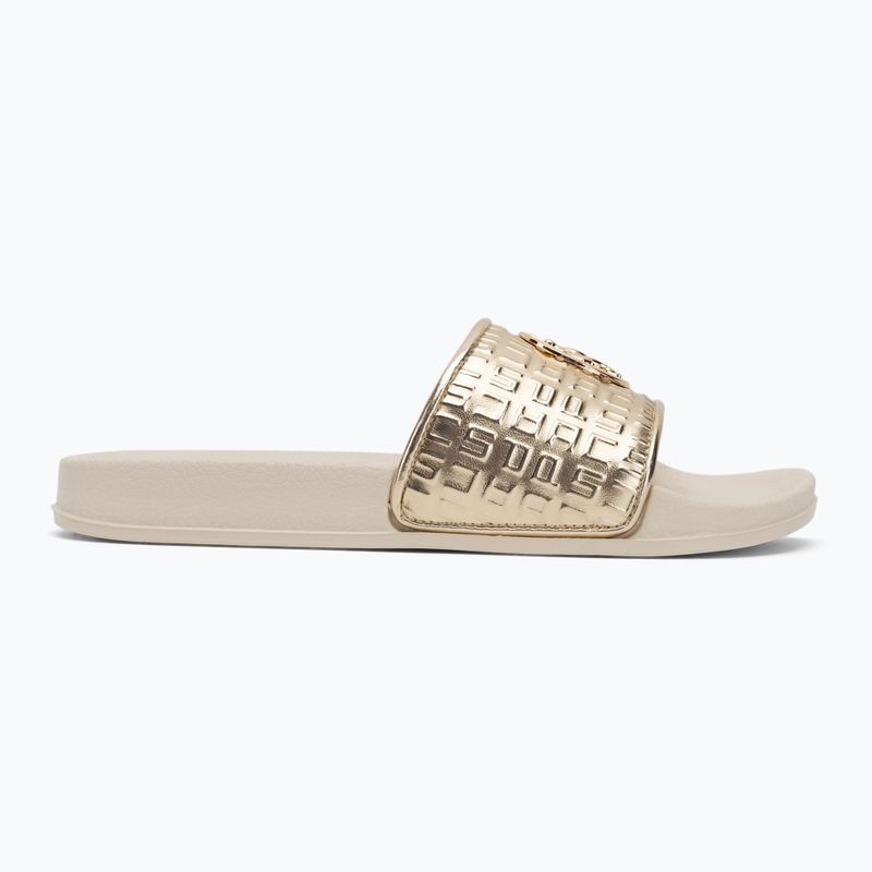 U.S.Polo Assn дамски джапанки IVY002B gold 2