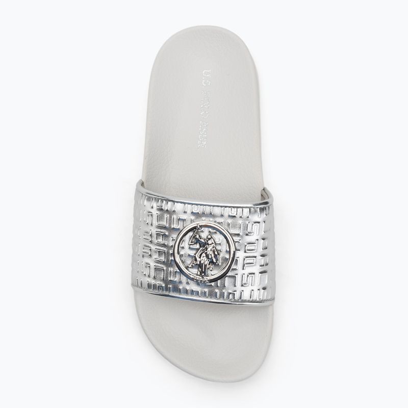 U.S.Polo Assn дамски джапанки IVY002B silver 5
