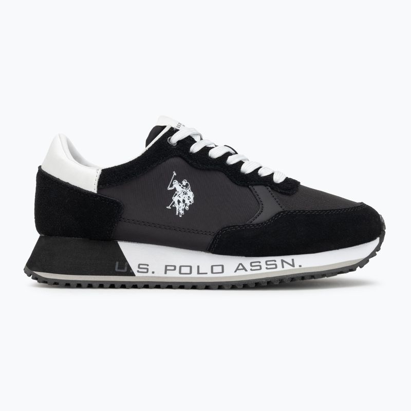 Мъжки обувки U.S. Polo Assn. CLEEF006B черно/бяло 2