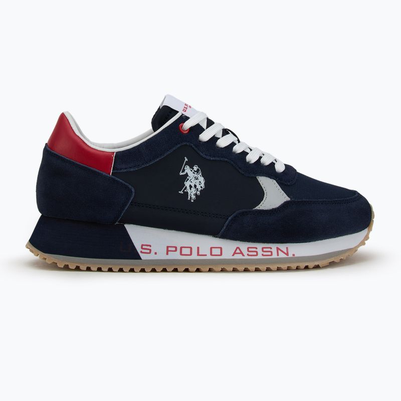 Мъжки обувки U.S. Polo Assn. CLEEF006B тъмносиньо/червено 2