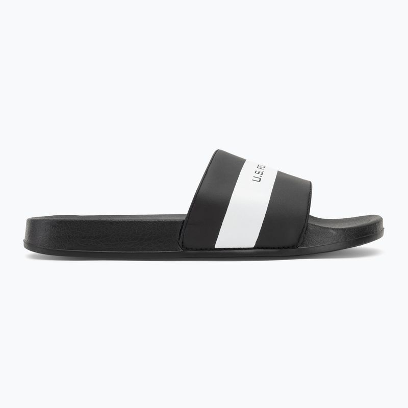 Мъжки джапанки U.S. Polo Assn. SKYE002 черно/бяло 2