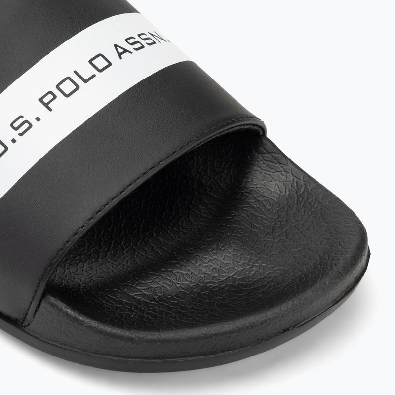 Мъжки джапанки U.S. Polo Assn. SKYE002 черно/бяло 7