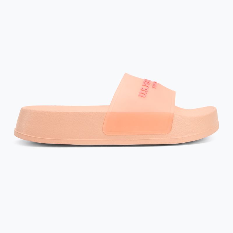 Дамски джапанки U.S. Polo Assn. AMAMI009A samon/pink/white 2