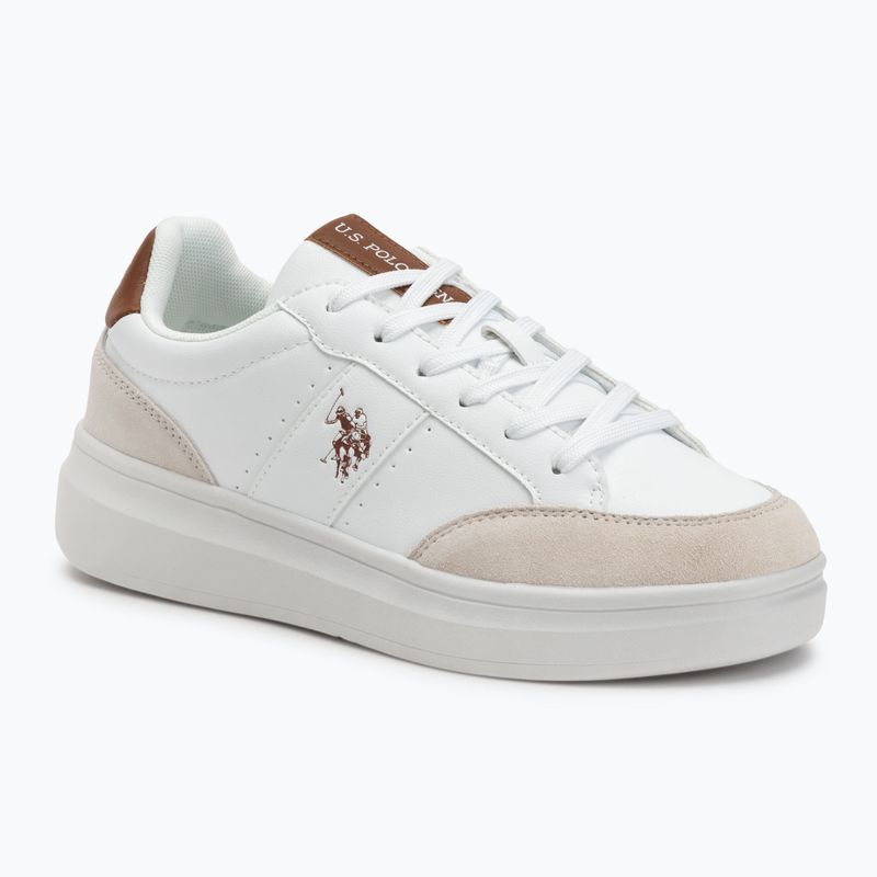Мъжки обувки U.S. Polo Assn. CODY003B бяло/светло кафяво